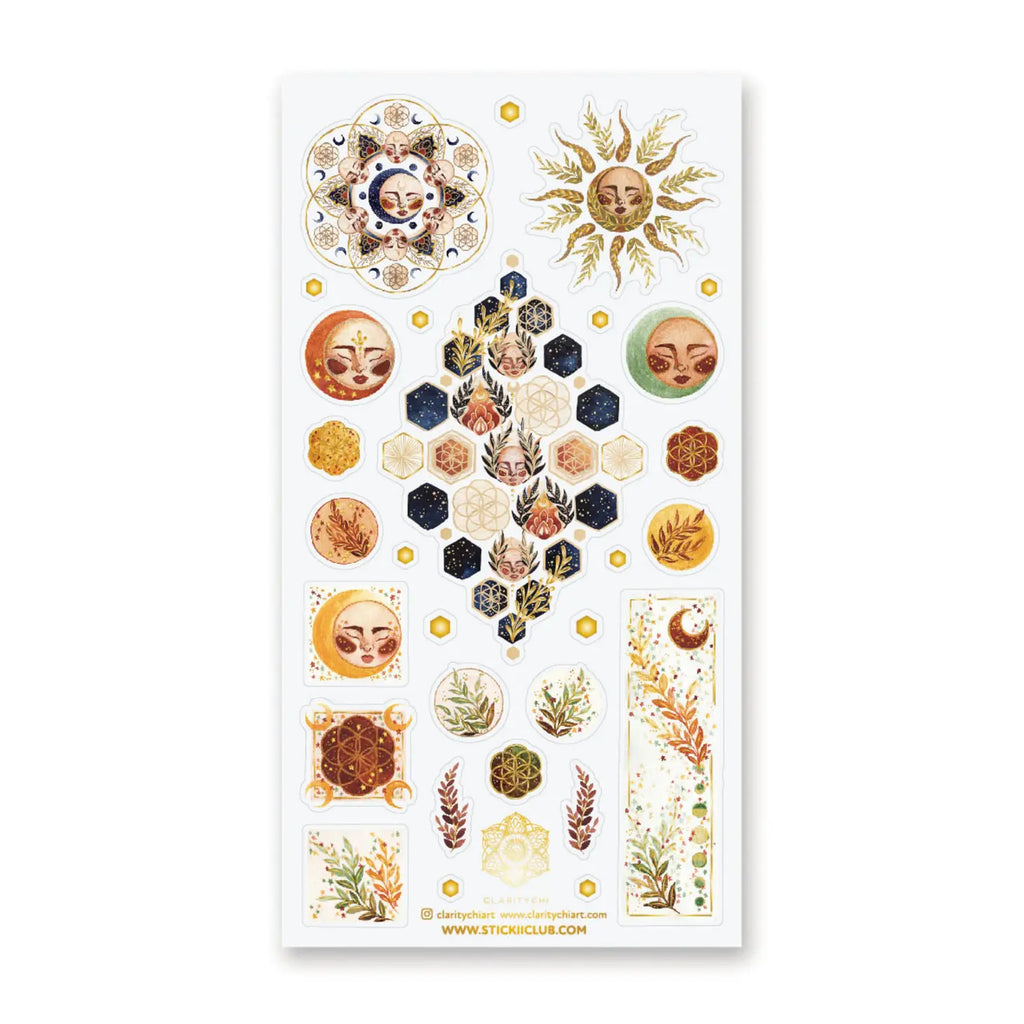 Organic From Meditation - Sticker Sheet