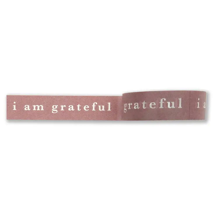 I am Grateful - Washi Tape  (5 Colors Available)